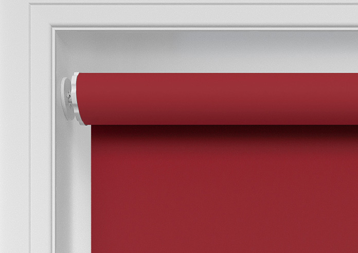Palermo (Blackout), Crimson - Twist&Fit Roller Blind - Image 10